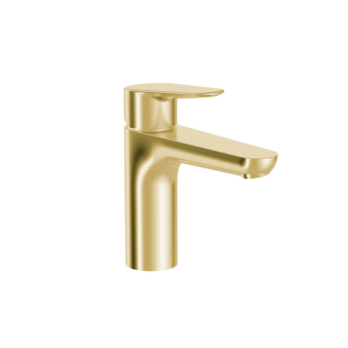 Civic Standard Basin Mixer - Brushed Gold