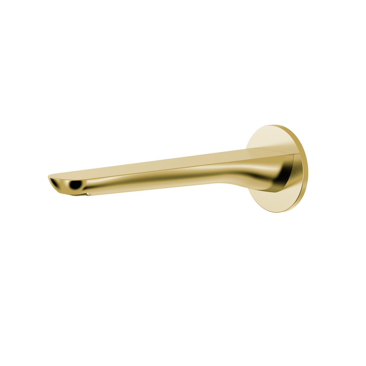 Civic Bath Spout, 190mm - Brushed Gold