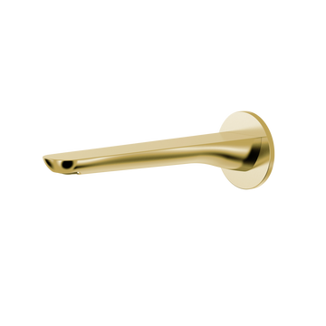 Civic Bath Spout, 190mm - Brushed Gold