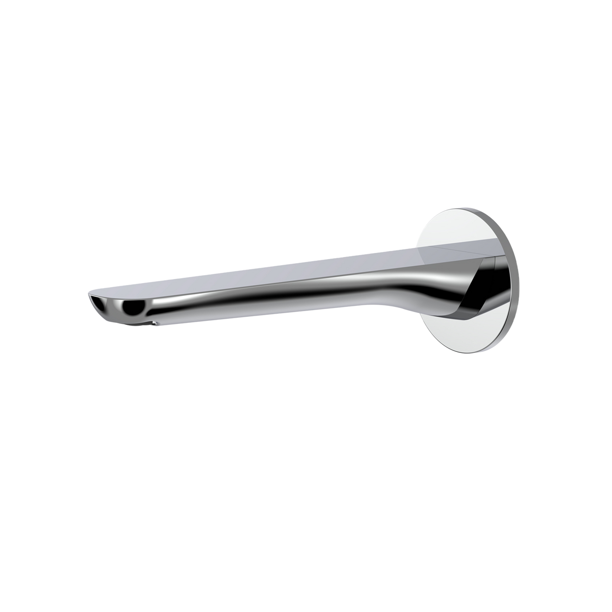 Civic Bath Spout, 190mm - Chrome