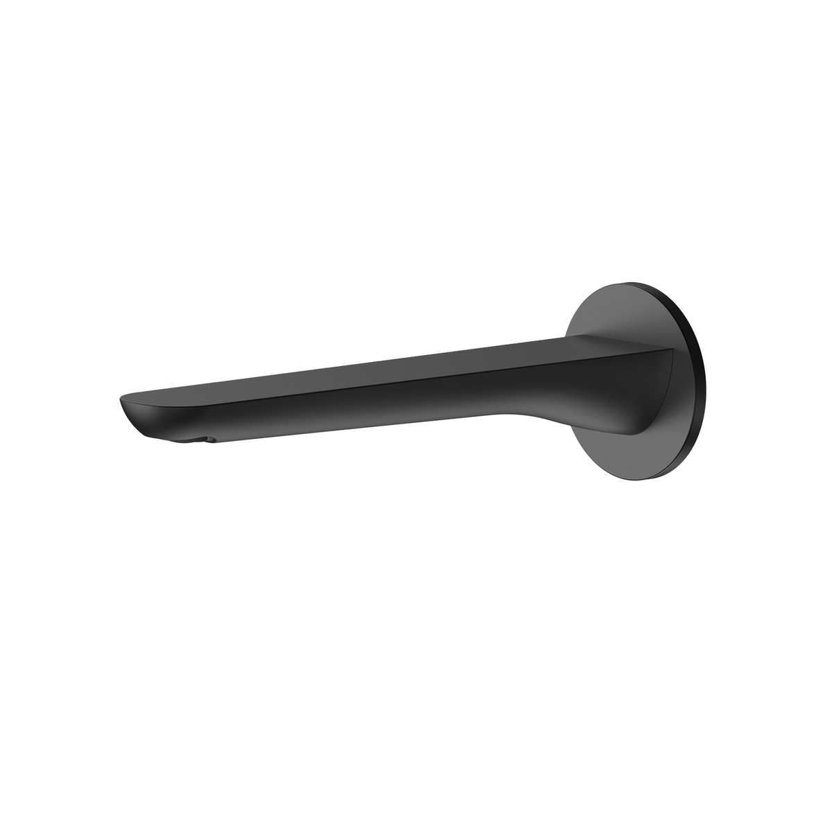 Civic Bath Spout, 190mm - Matte Black
