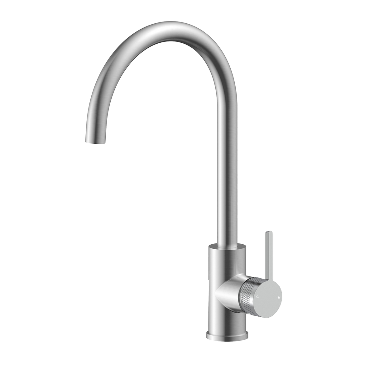 Pioneer Forge Swivel Kitchen Mixer - Brushed Stainless