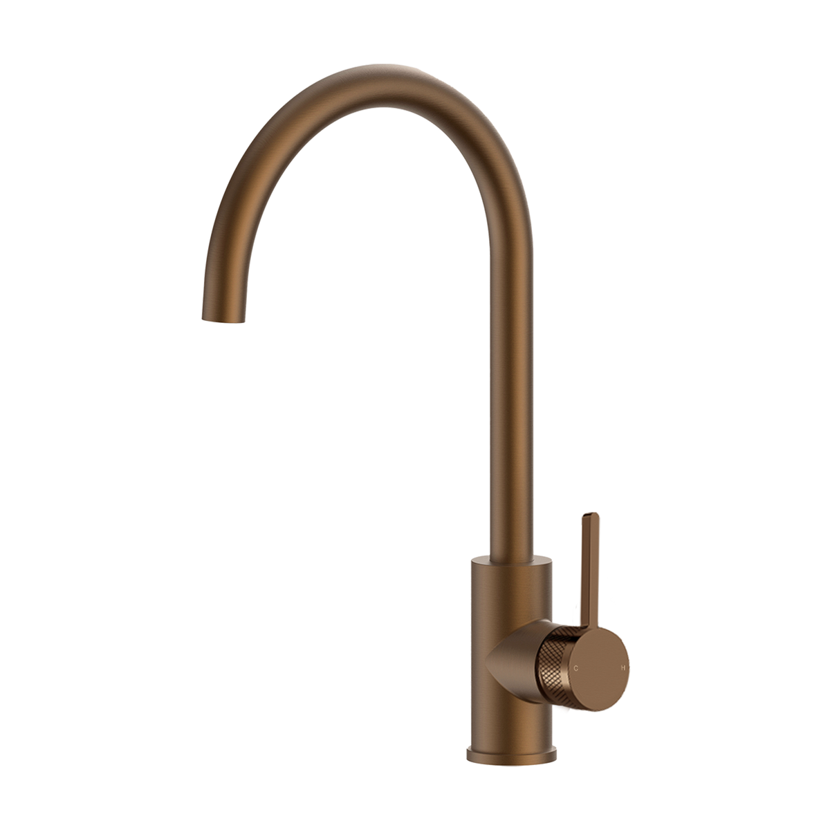 Pioneer Forge Swivel Kitchen Mixer - Brushed Bronze