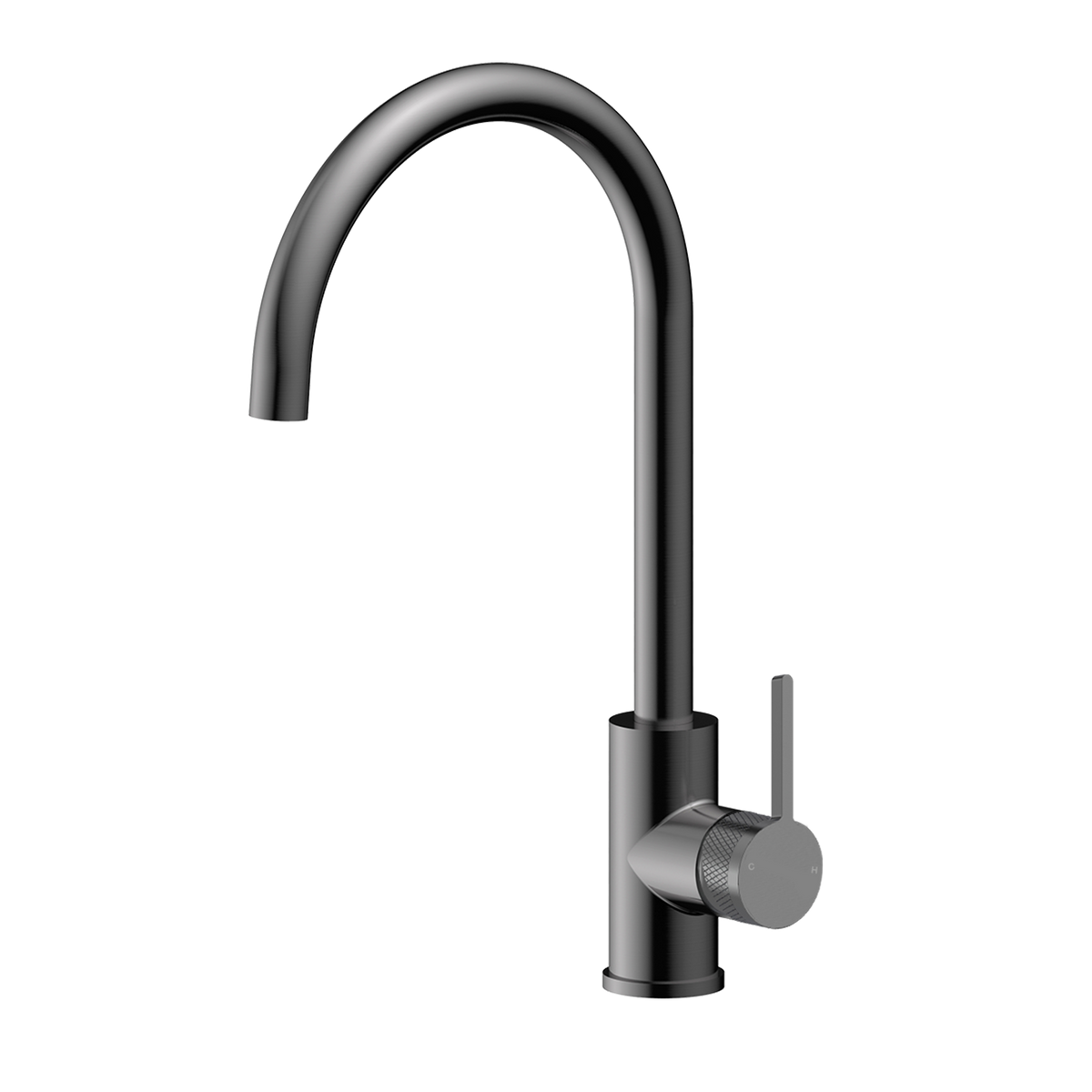Pioneer Forge Swivel Kitchen Mixer - Gunmetal
