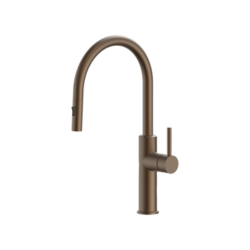 Pioneer Kitchen Mixer, Extractable - Brushed Bronze