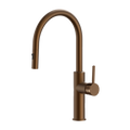 Pioneer Forge Kitchen Mixer, Extractable - Brushed Bronze