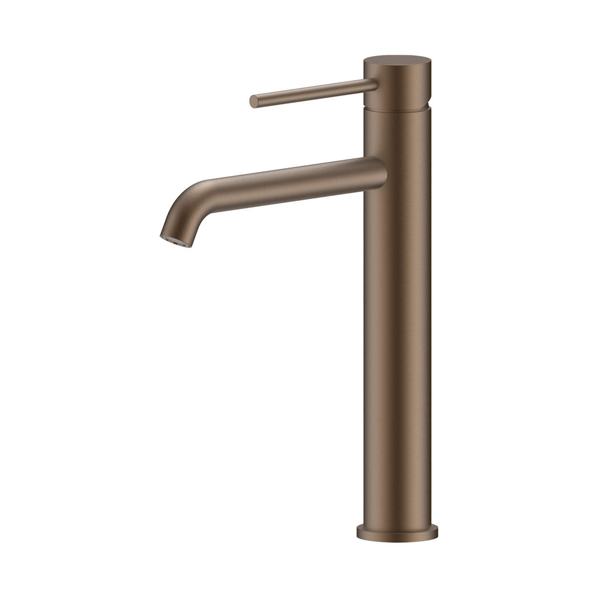 Pioneer Tall Basin Mixer, 278mm - Brushed Bronze