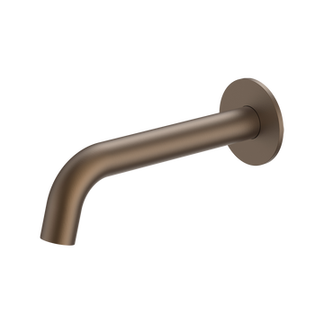 Pioneer Bath Spout, 205mm - Brushed Bronze