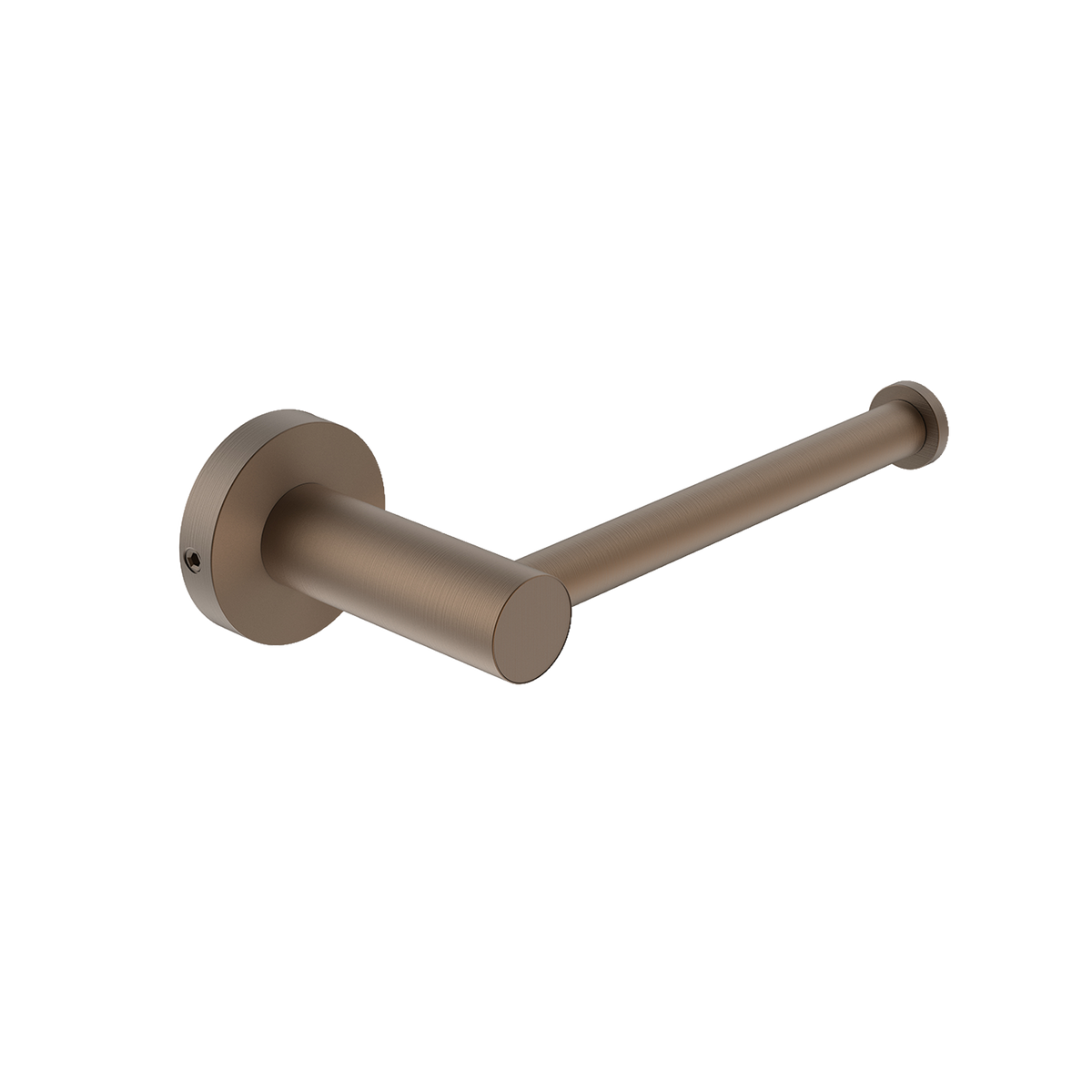 Metro Toilet Roll Holder - Brushed Bronze