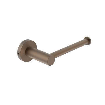 Metro Toilet Roll Holder - Brushed Bronze