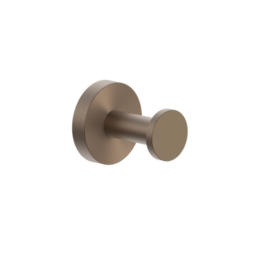 Metro Robe Hook - Brushed Bronze
