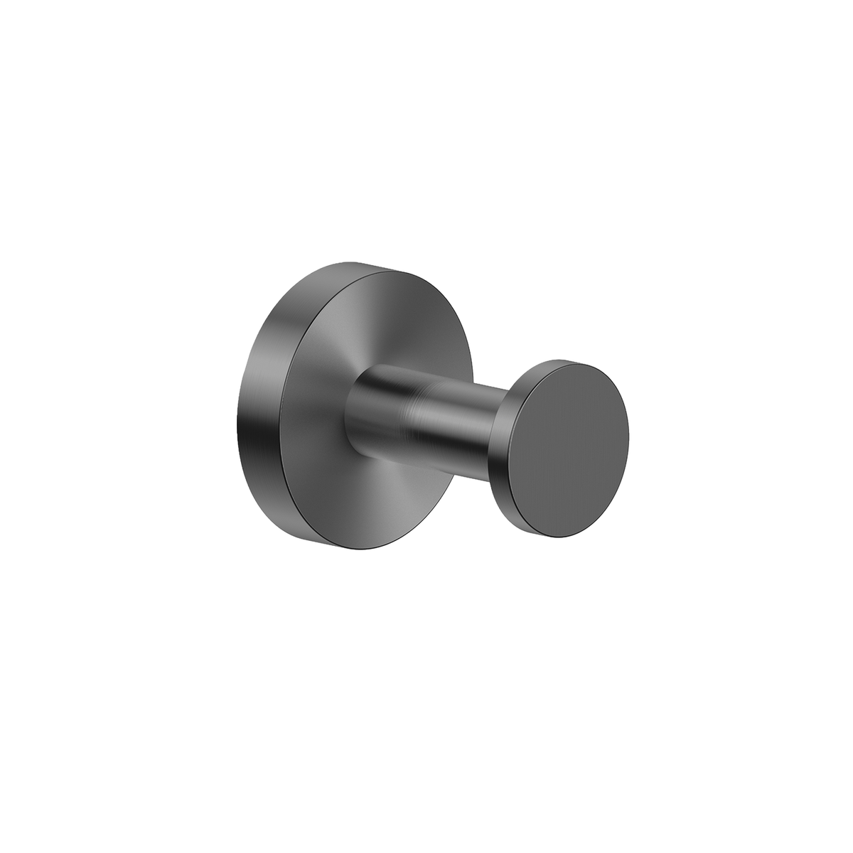 Metro Robe Hook - Gunmetal