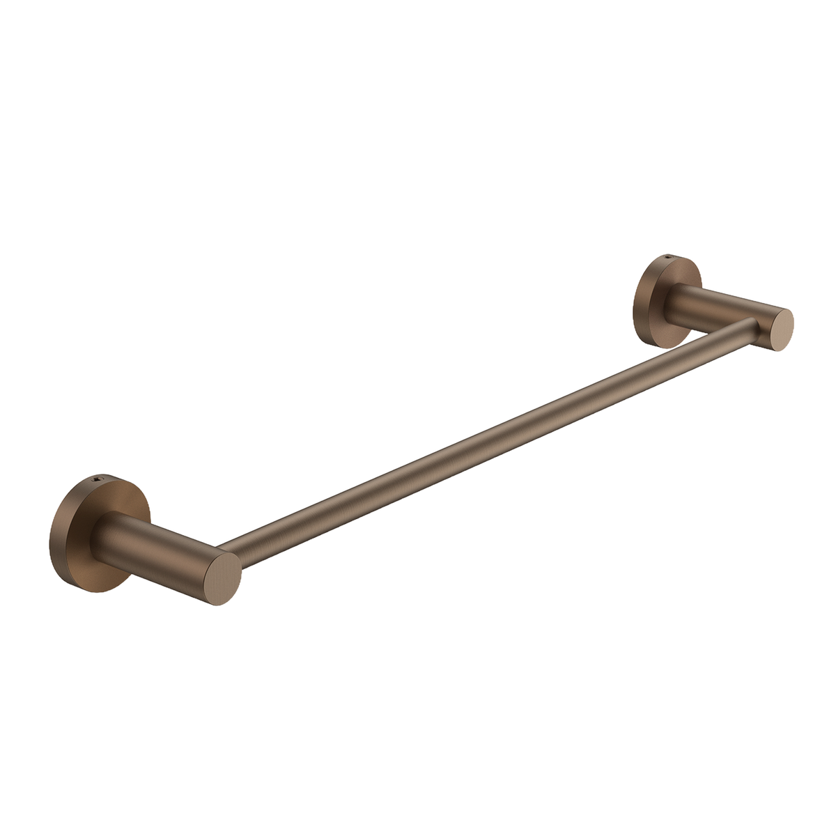 Metro Hand Towel Rail, 400mm - Brushed Bronze