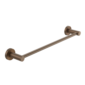 Metro Hand Towel Rail, 400mm - Brushed Bronze