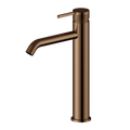 Pioneer Forge Tall Basin Mixer, 278mm - Brushed Bronze