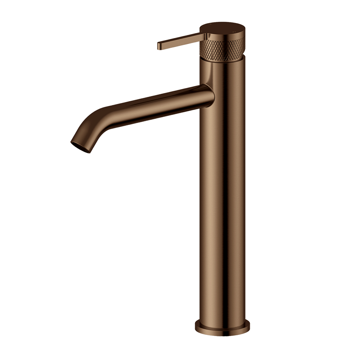 Pioneer Forge Tall Basin Mixer, 278mm - Brushed Bronze