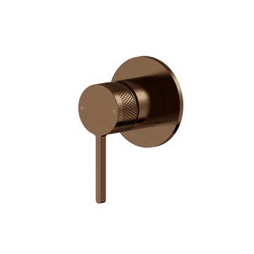 Pioneer Forge Shower/bath Mixer - Brushed Bronze