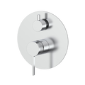 Pioneer Forge Shower Divert Mixer - Brushed Stainless