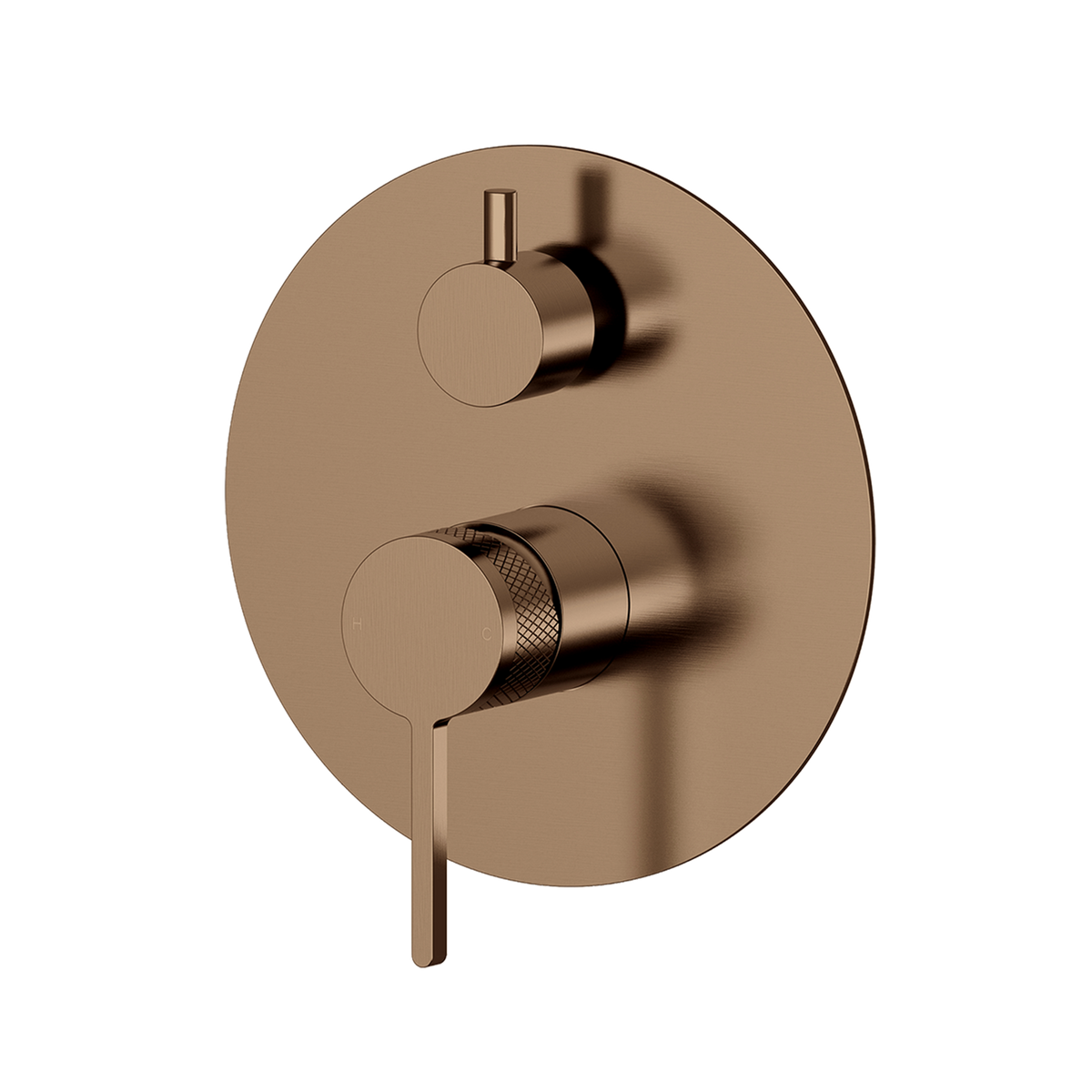 Pioneer Forge Shower Divert Mixer - Brushed Bronze