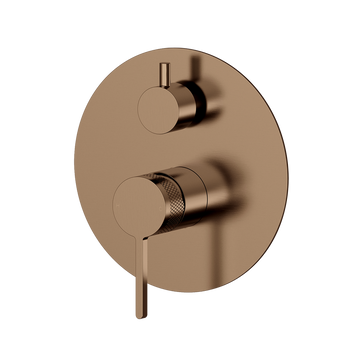 Pioneer Forge Shower Divert Mixer - Brushed Bronze