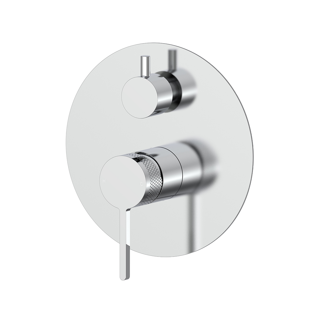 Pioneer Forge Shower Divert Mixer - Chrome