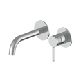 Pioneer Forge Wall Mount Basin Mixer - Chrome