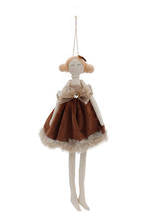 Christmas Molly hanging doll Chocolate Velvet