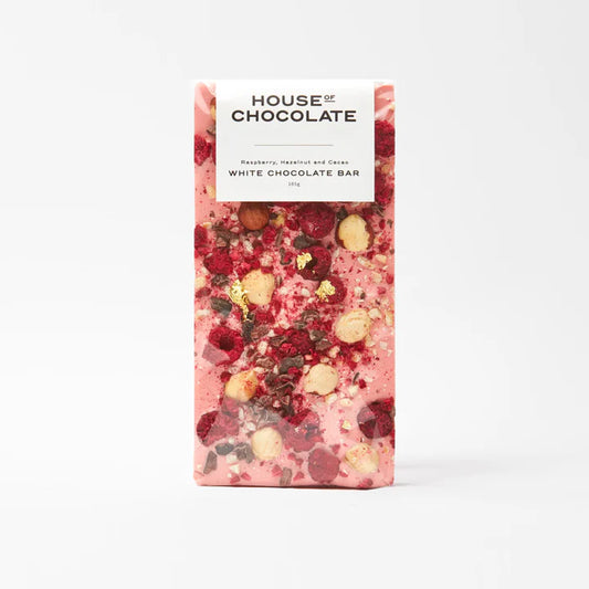 Chocolate - Rasberry, Hazelnut & cacoa white Chocolate