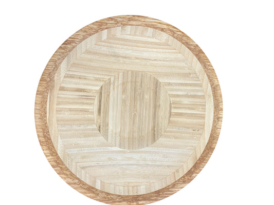 Bamboo round trays