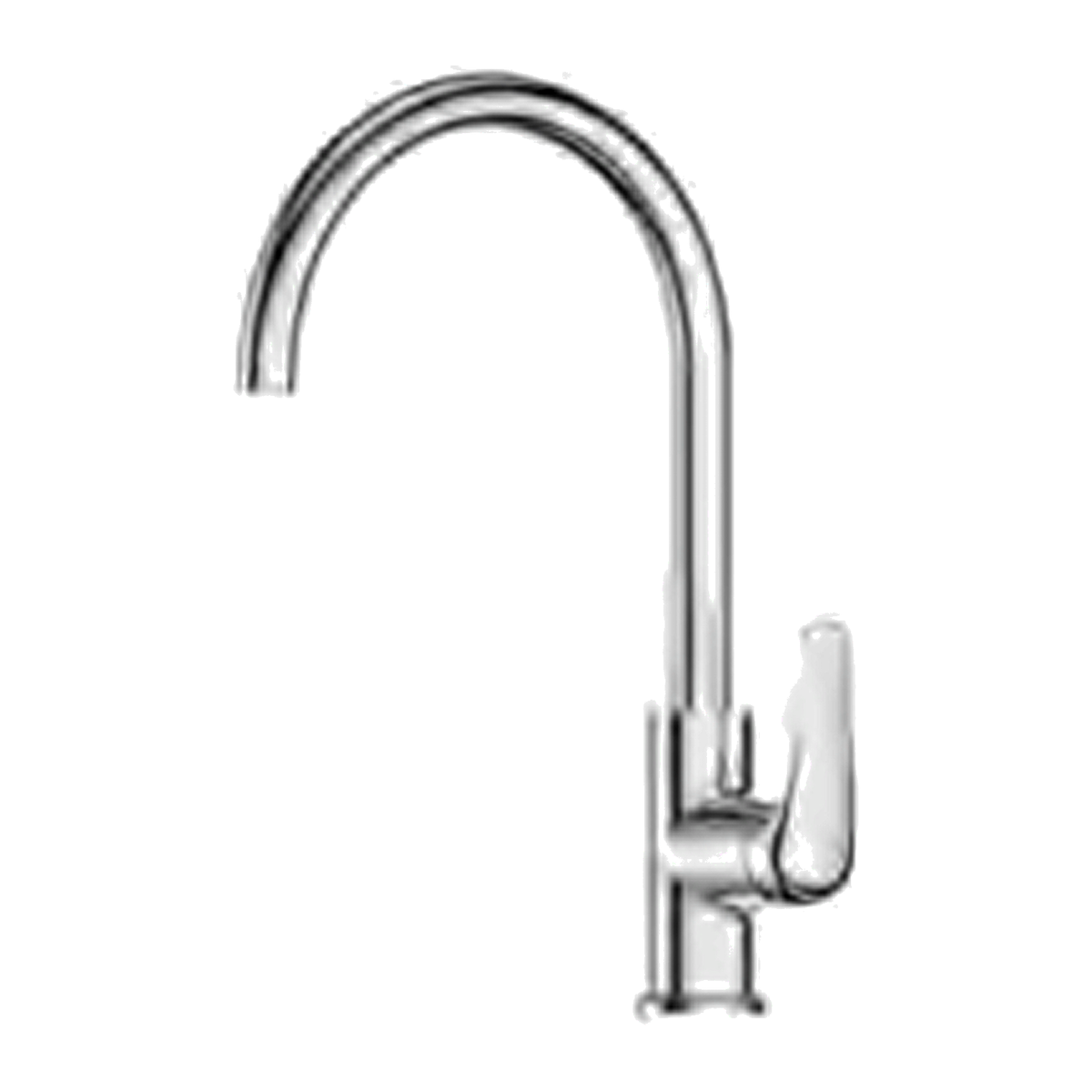 Carlaw Gooseneck Sink Mixer - Chrome