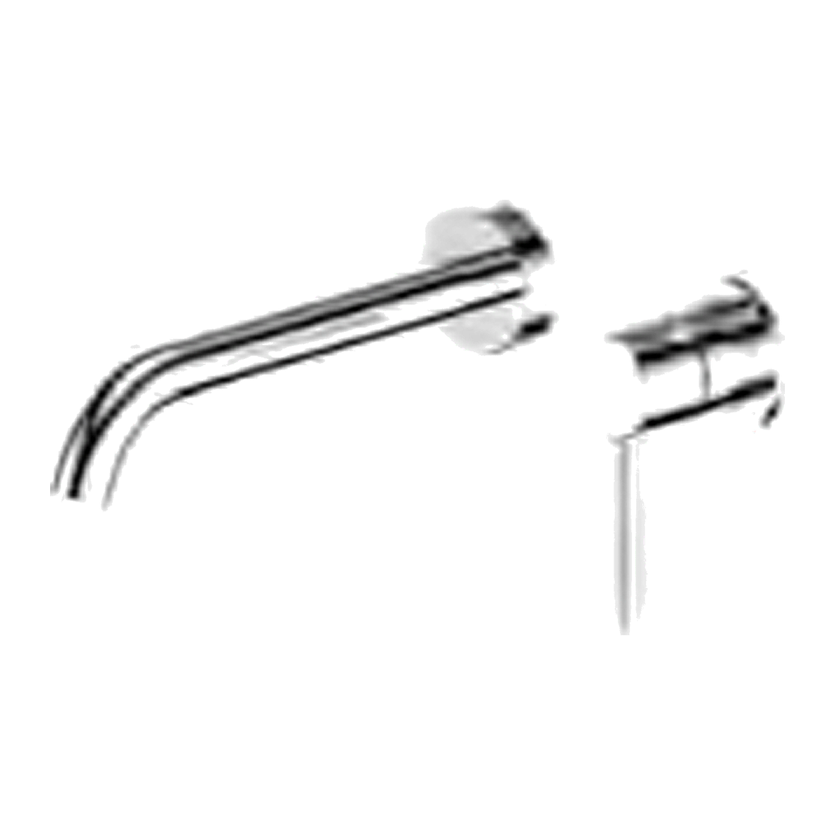 Prime Wall Basin Mixer - Chrome