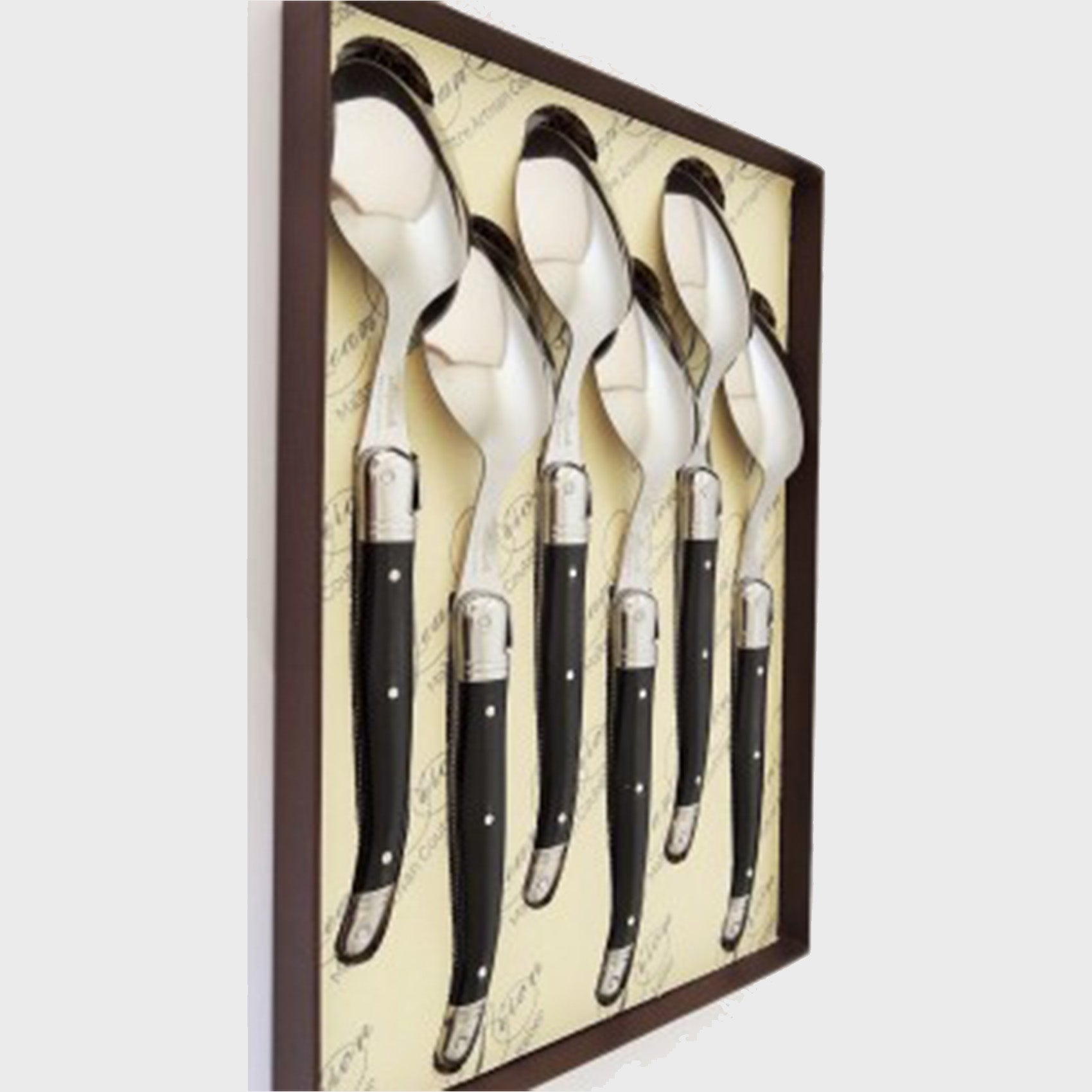 Laguiole Spoons Black- Set 6 (Copy)