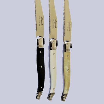 Laguiole Table Knifes in Black