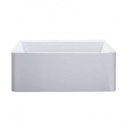 Otto Back to Wall Bath 1500x720x560mm - White