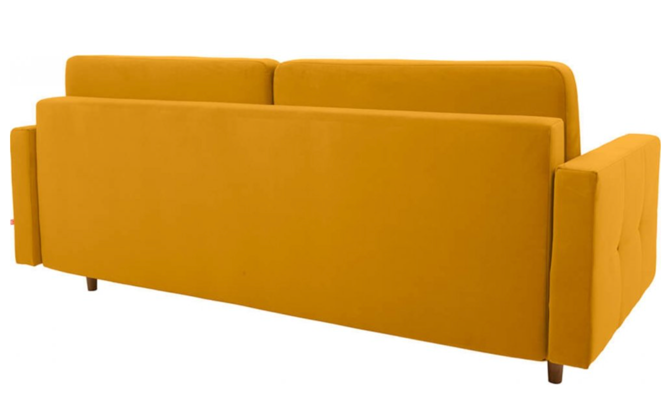 Noret Sofa bed - Mustard yellow