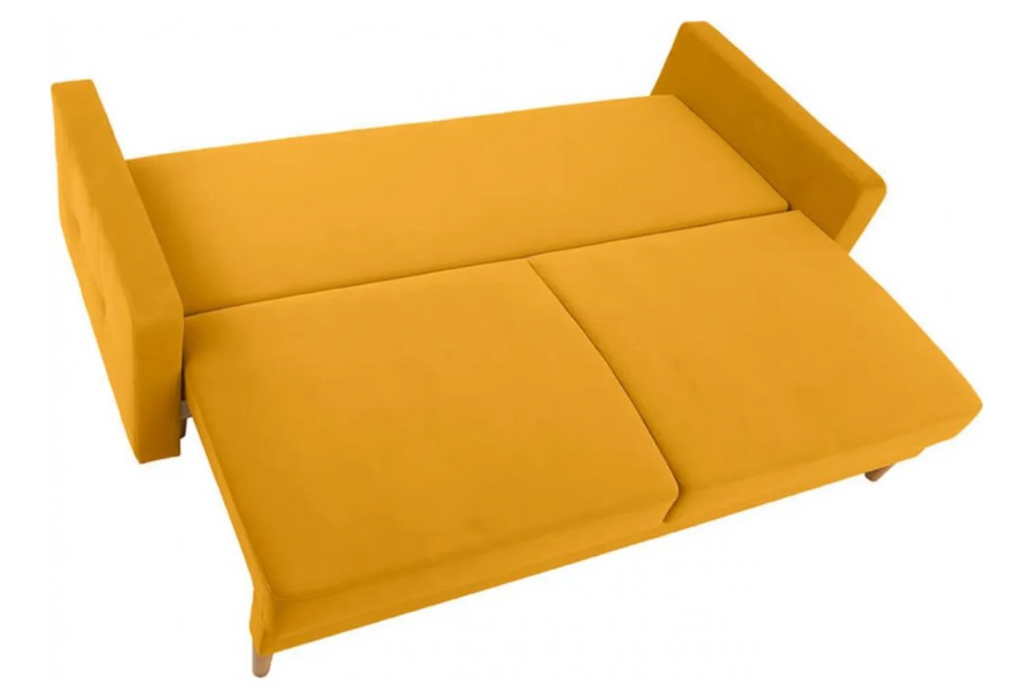 Noret Sofa bed - Mustard yellow