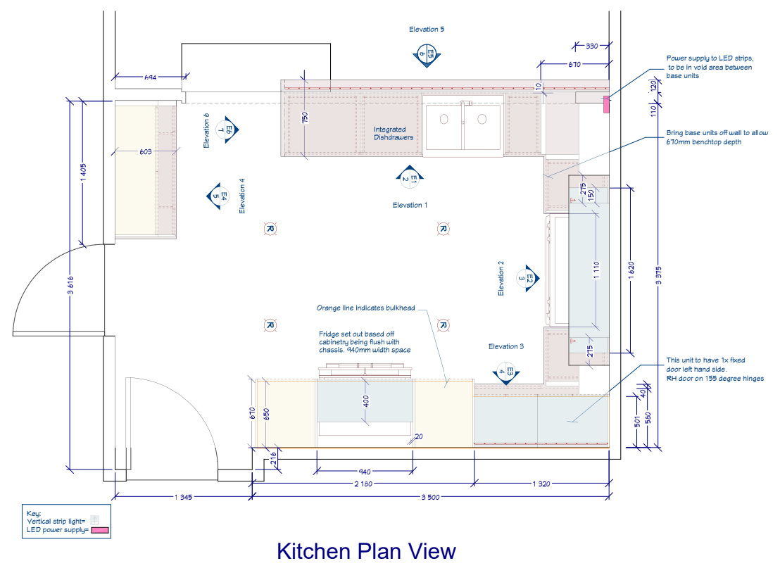 Kitchen Drawings -  package