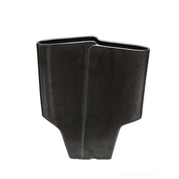 Double Vase black Large