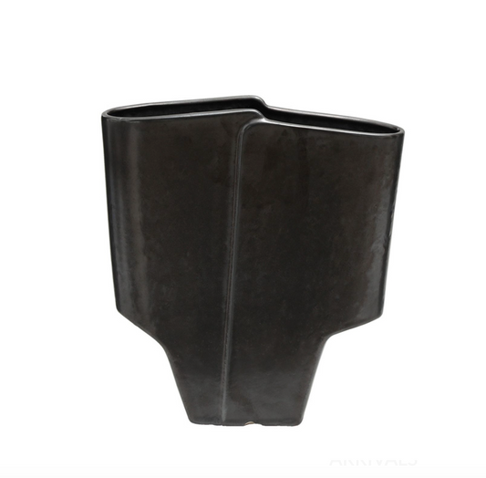 Double Vase black Large