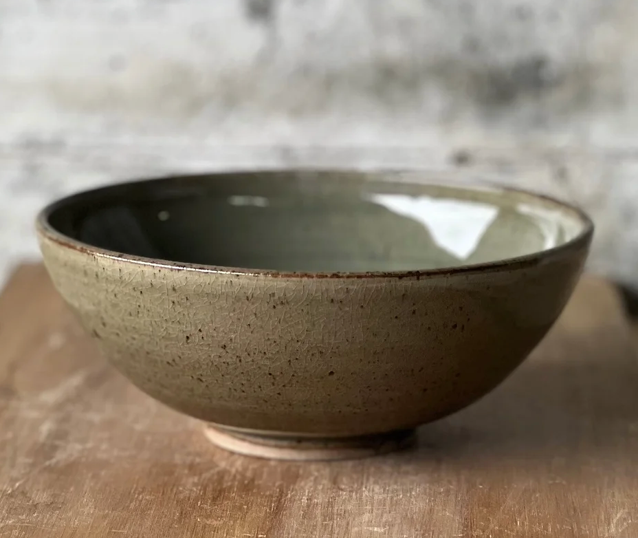 Ceramics Large green Bowl