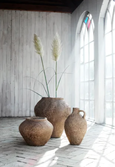 Muubs Bottle Trace Pot - Coral Sand