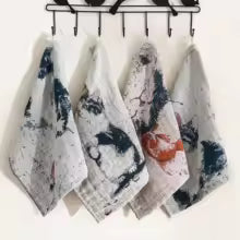 Tea towel printed 100% Gause