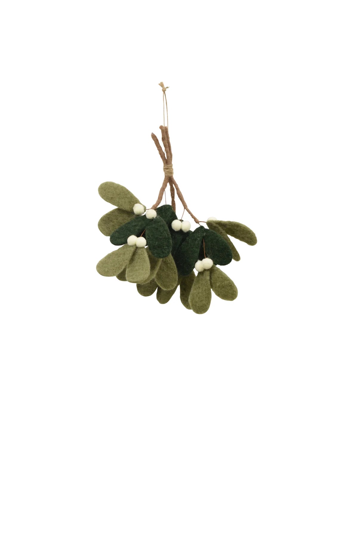 Felt Mistle toe Branch Green