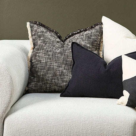 Arezzo Cushion Black