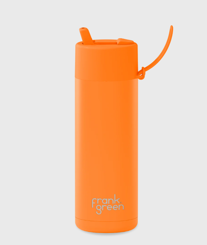 Frank Green Bottle 595ml   Neon Orange