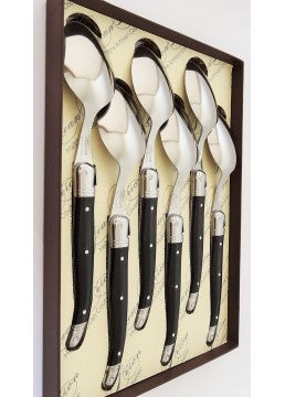 Laguiole Spoons Black- Set 6 (Copy)