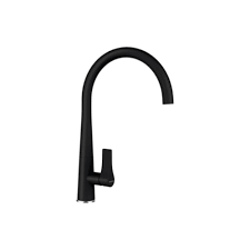 Schock Gota  Fixed Gooseneck tap - Black