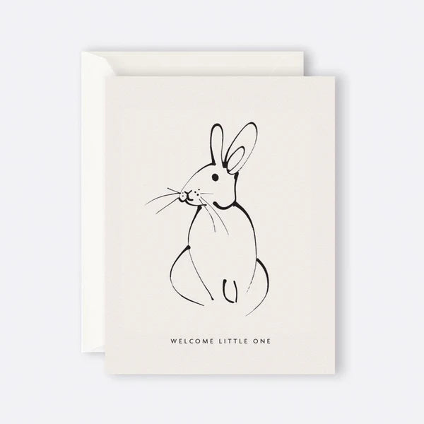 Father Rabbit Card  -  Welcome little one