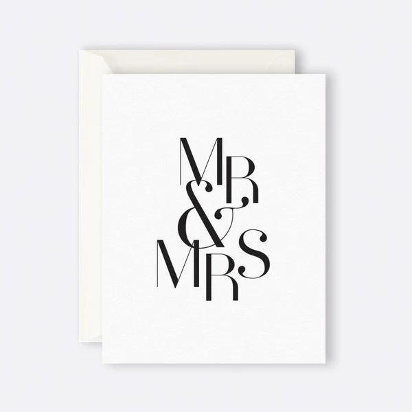 Father Rabbit Card  - Mr and Mrs