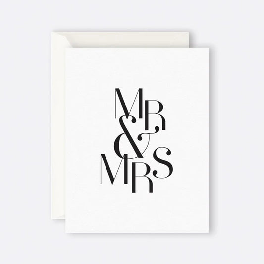 Father Rabbit Card  - Mr and Mrs